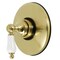 Kingston Brass KB3007PL Volume Control with Lever Handle, Brushed Brass KB3007PL - alternate 1